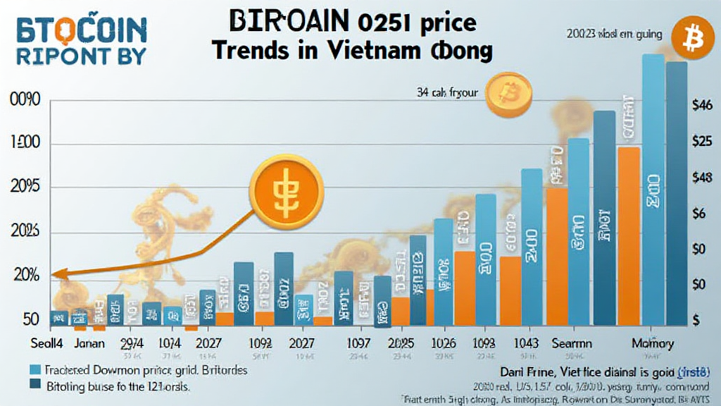 Bitcoin price in Vietnam dong